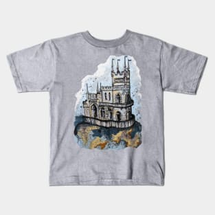 Castle Swallow's Nest Kids T-Shirt